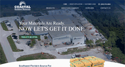 Desktop Screenshot of coastalbuildingmaterials.com